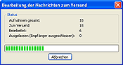 Fenster von Mail Merge Toolkit