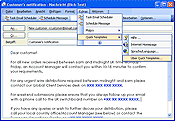 Quick Templates im Extras-Menü von Microsoft Outlook