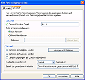 Erweiterte Einstellungen von File Fetch
