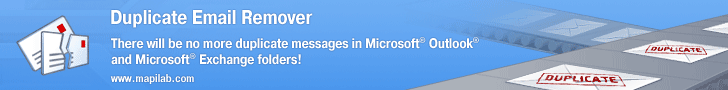 Delete duplicate emails and posts in Microsoft Outlook