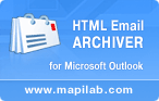 Export e-mail messages, contacts and other items into a HTML\CHM archive.