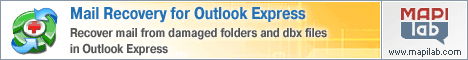 Recover mail from damaged folders and dbx files in Outlook Express