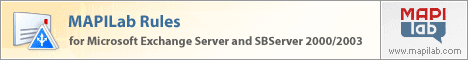 Manage Exchange Server server-side rules for the processing of incoming messages