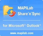 Synchronization and shared access for Microsoft Outlook folders