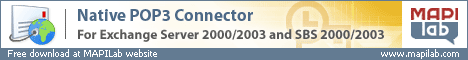 True connector for Exchange Server 2000/2003 and SBS 2000/2003