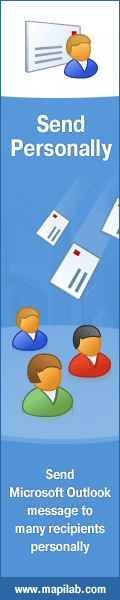 Send Microsoft Outlook message to many recipients personally