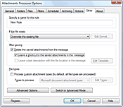 Other and Advanced settings