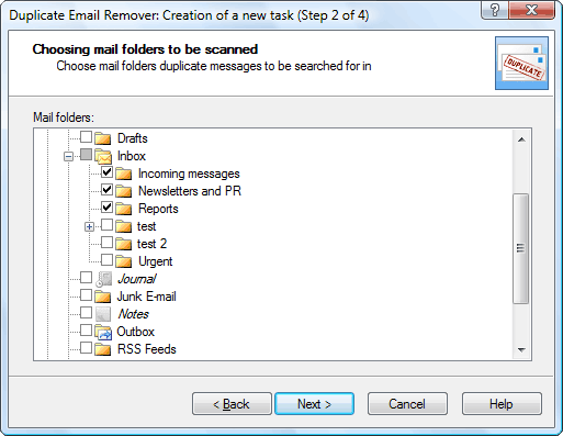 Click to view Duplicate Email Remover 2.17.0 screenshot