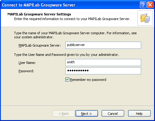 MAPILab Groupware Server for Outlook sharing.