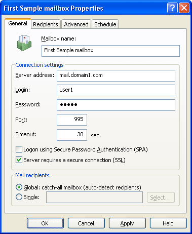 Native POP3 Connector 2.1.6