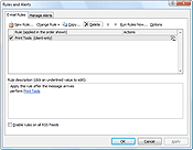 Automatischer Druck von Print Tools mit Hilfe von Microsoft Outlook Regeln