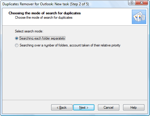 Delete duplicates in Microsoft Outlook and Microsoft Exchange Server folders versatile Screen Shot