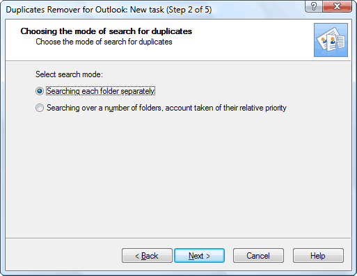 Click to view Duplicates Remover for Outlook 2.7.1 screenshot