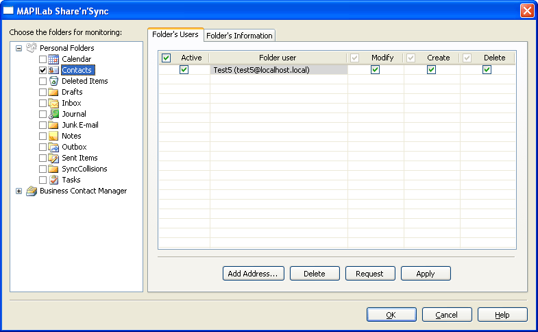 MAPILab Share`n`Sync