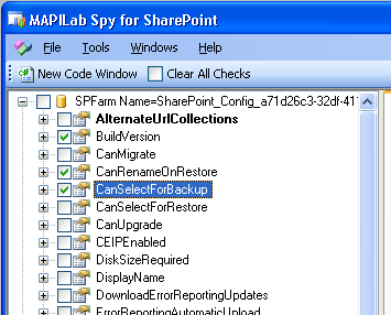 For instance, several properties or fields are flagged in browser window