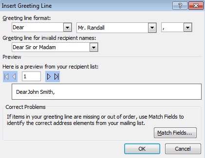 mail merge in outlook 2007