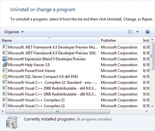 Uninstall Outlook add-ins