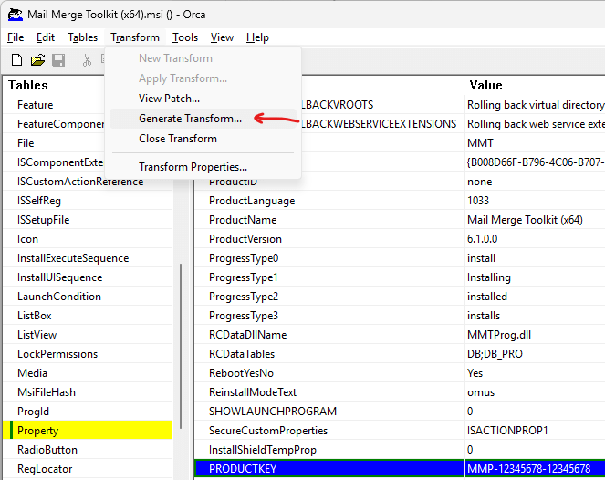 Changes in Orca