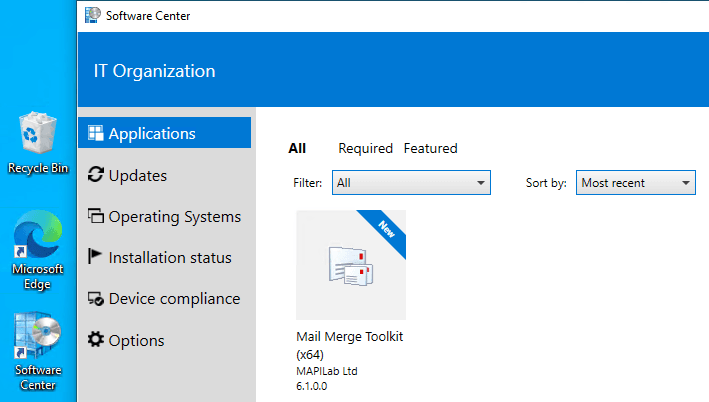 Software Center