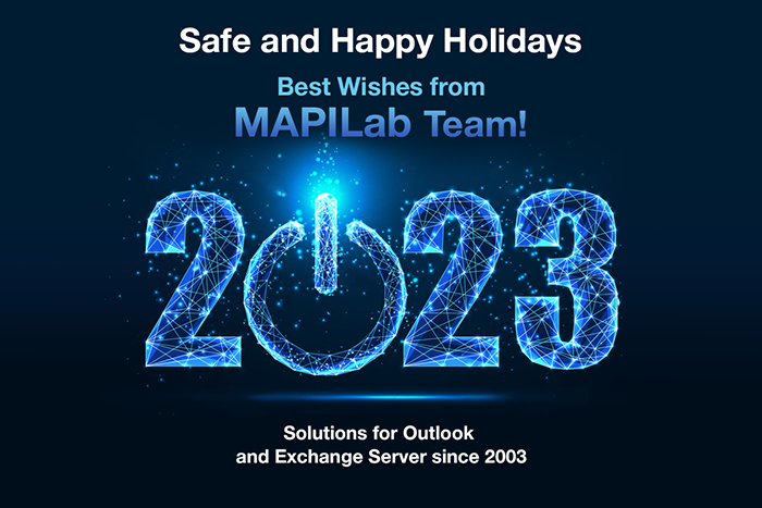 Happy holidays and a happy new year from MAPILab