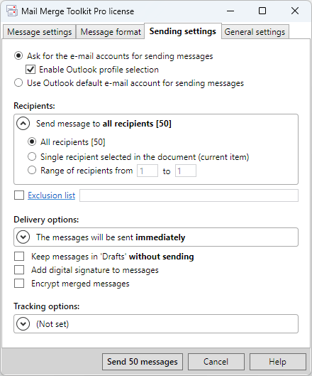 how to cc someone in mail merge word